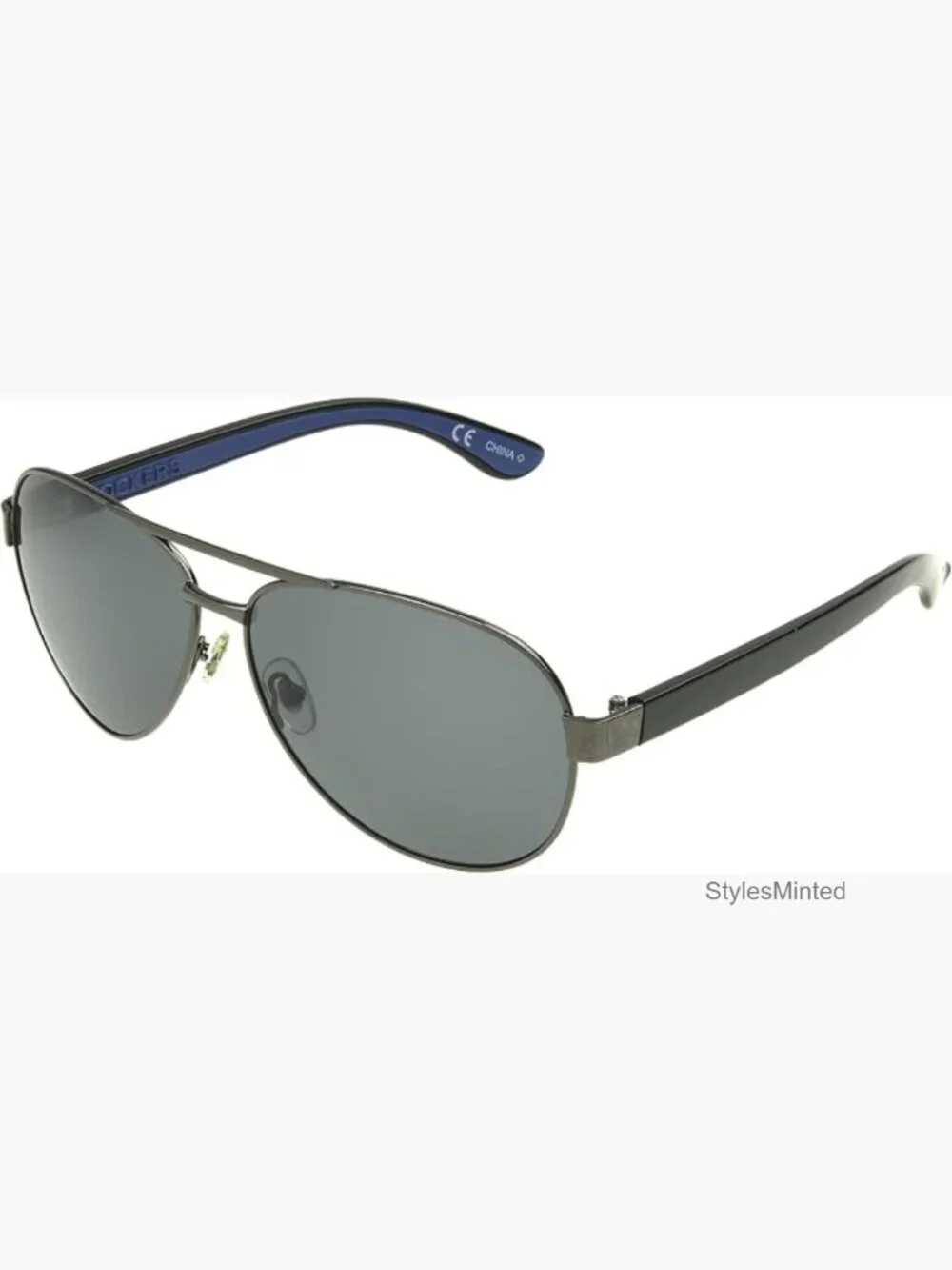 Polarized Aviator Sunglasses with UV Protection, 54mm